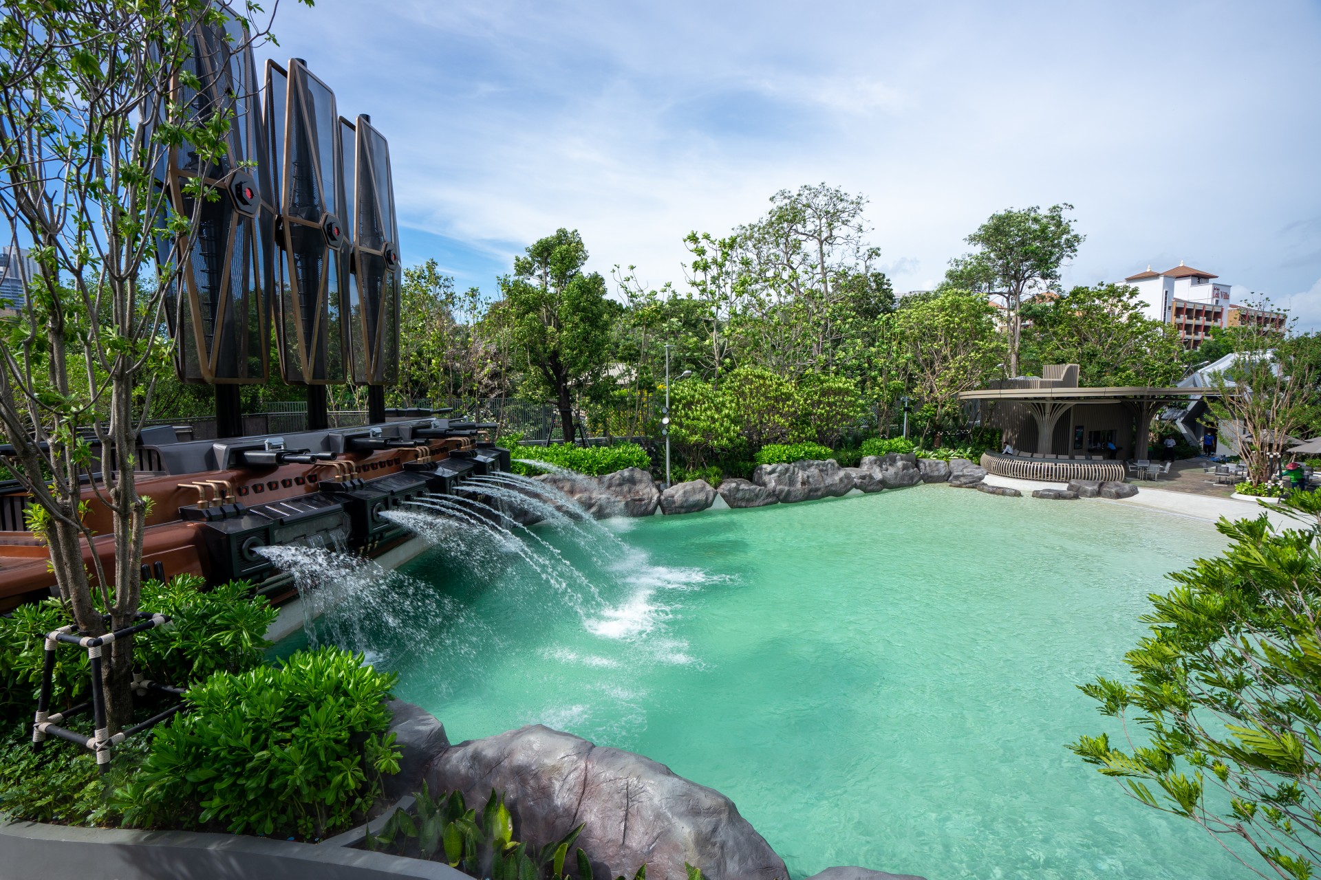 Pattaya Water Space ca 5 minuter bort från området