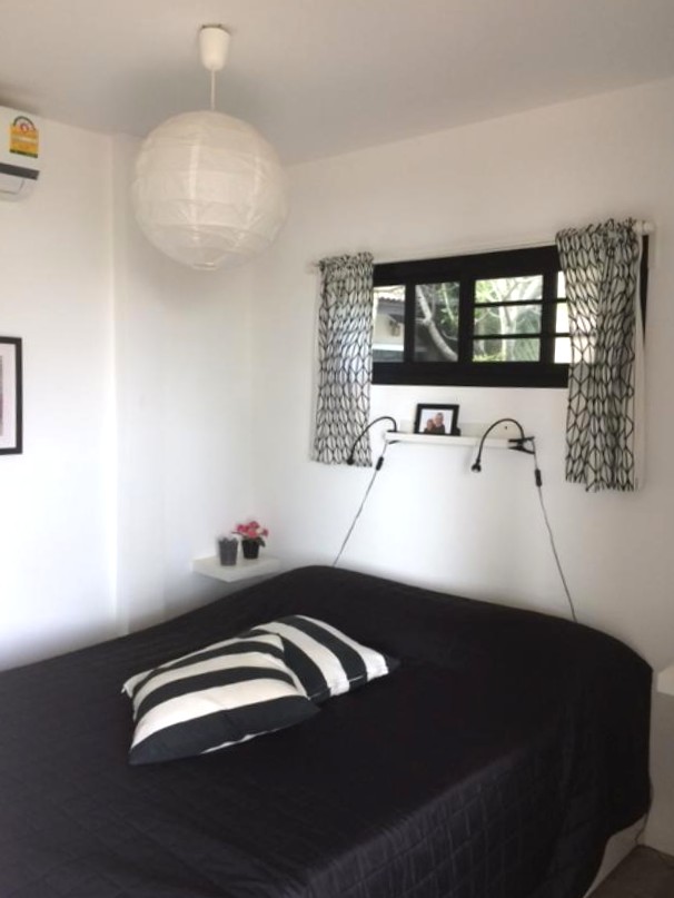 Sovrummet i gästhuset