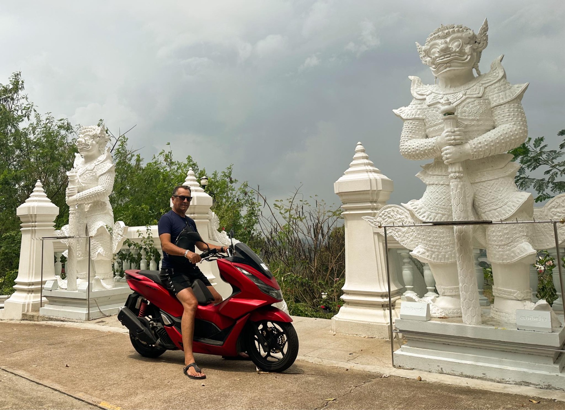 Med en scooter tar man sig smidigt runt överallt